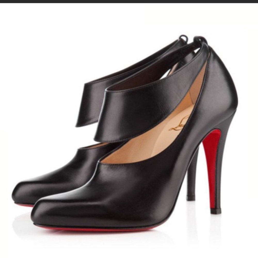 Authentic Christian Louboutin booties.
